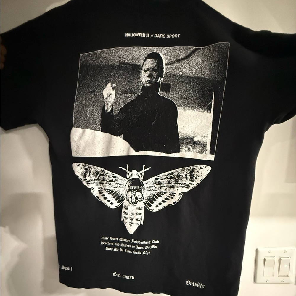 Darc Sport Black and White Graphic Tee